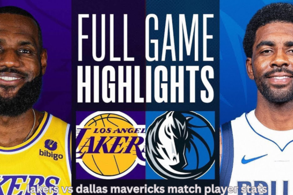 lakers vs dallas mavericks match player stats