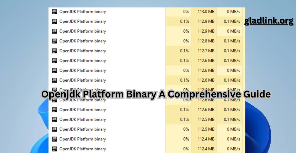 Openjdk Platform Binary